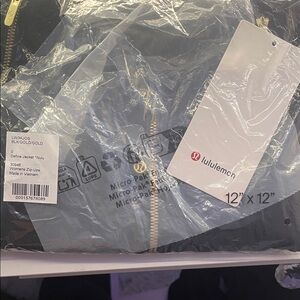 lululemon athletica Black and Gold Women's Jacket